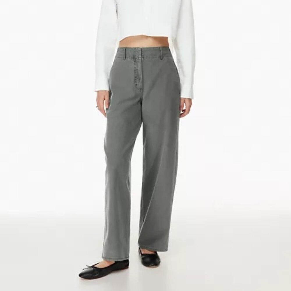 Wilfred Gray Wide Leg Pants